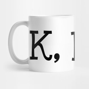K, Bye Mug